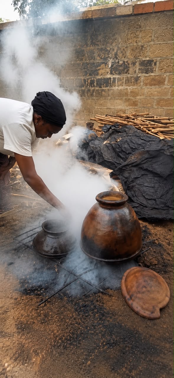 Artisanat local à Agome-Kusuntu